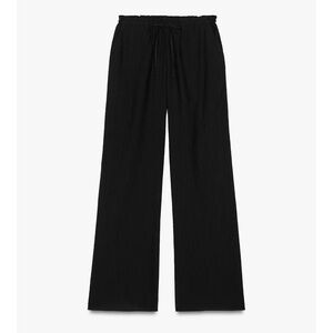 Zara textured wide leg pants